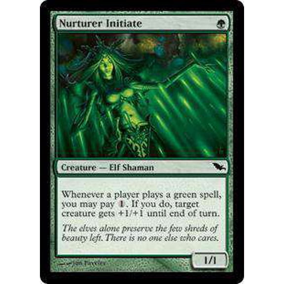 MtG Shadowmoor Common Nurturer Initiate #124