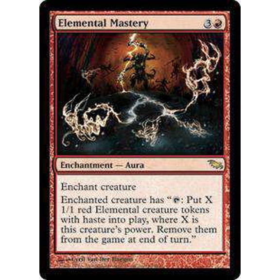 MtG Shadowmoor Rare Elemental Mastery #90