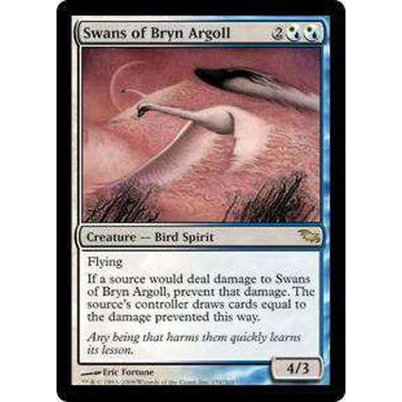 MtG Shadowmoor Rare Swans of Bryn Argoll #151