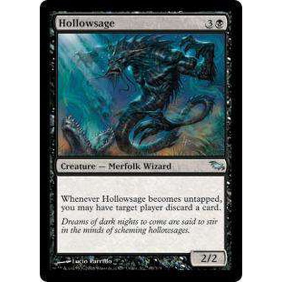 MtG Shadowmoor Uncommon Hollowsage #69