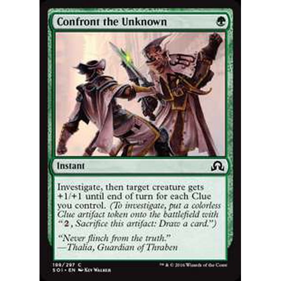 MtG Shadows Over Innistrad Common Confront the Unknown #198