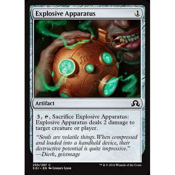 MtG Shadows Over Innistrad Common Explosive Apparatus #255