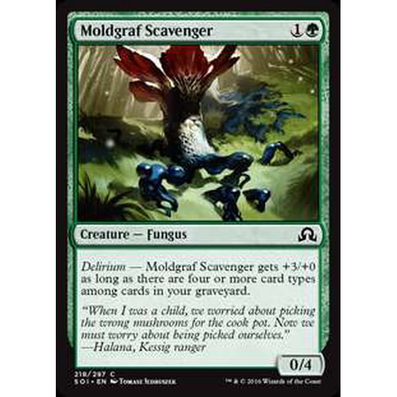 MtG Shadows Over Innistrad Common Moldgraf Scavenger #218