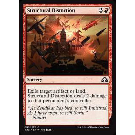 MtG Shadows Over Innistrad Common Structural Distortion #185