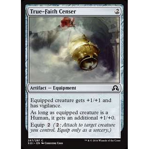 MtG Shadows Over Innistrad Common True-Faith Censer #267