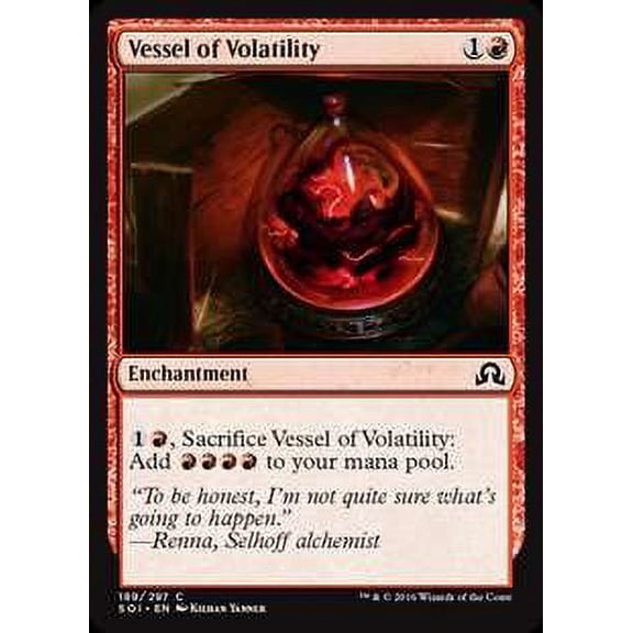 MtG Shadows Over Innistrad Common Vessel of Volatility #189