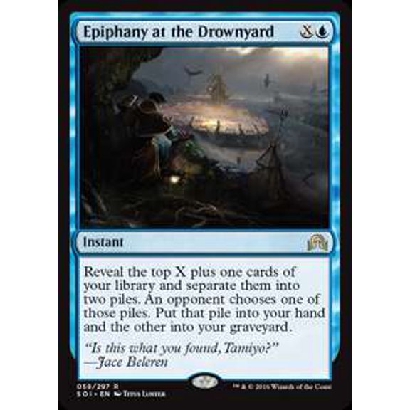 MtG Shadows Over Innistrad Rare Epiphany at the Drownyard #59