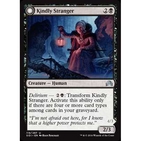 MtG Shadows Over Innistrad Uncommon Kindly Stranger #119