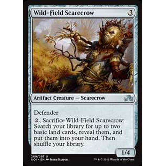 MtG Shadows Over Innistrad Uncommon Wild-Field Scarecrow #269