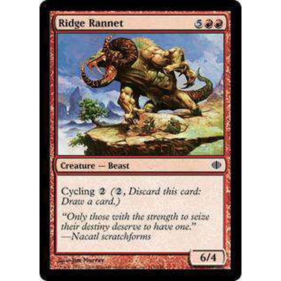 MtG Shards of Alara Common Ridge Rannet #111