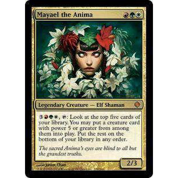 MtG Shards of Alara Mythic Rare Mayael the Anima #179