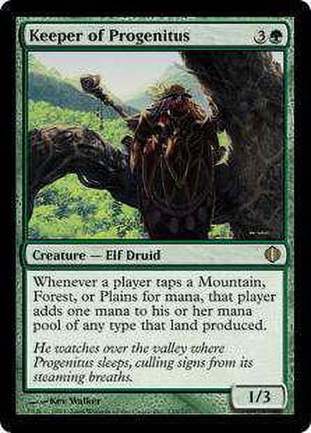 MtG Shards of Alara Rare Keeper of Progenitus #135 - Walmart.com