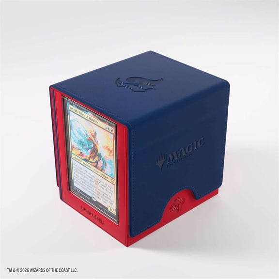 Gamegenic Magic: The Gathering Secrets of Strixhaven Sidekick PRO 100+ XL - Convertible Deck Box, Holds 100+ Double-Sleeved Cards, Sideloading Commander Display