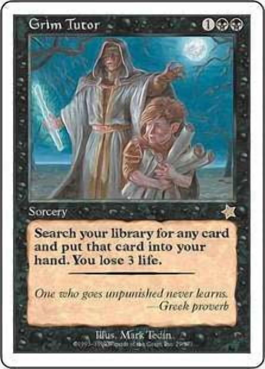 MtG-Starter-1999-Rare-Grim-