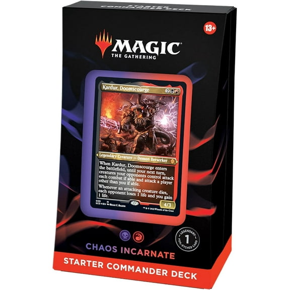 MtG Starter Chaos Incarnate Commander Deck