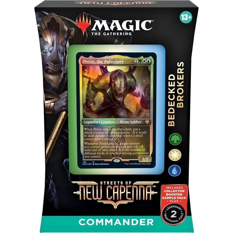 brokers cards mtg Elite Bant Shield Deck - Blue White Green - Very Powerful - Modern Legal - Custom Built - Magic The Gathering - Illustrated by Shawn Pagels. Magic The Gathering - Streets