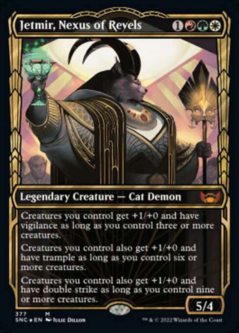 MtG Streets of New Capenna Mythic Rare Jetmir, Nexus of Revels
