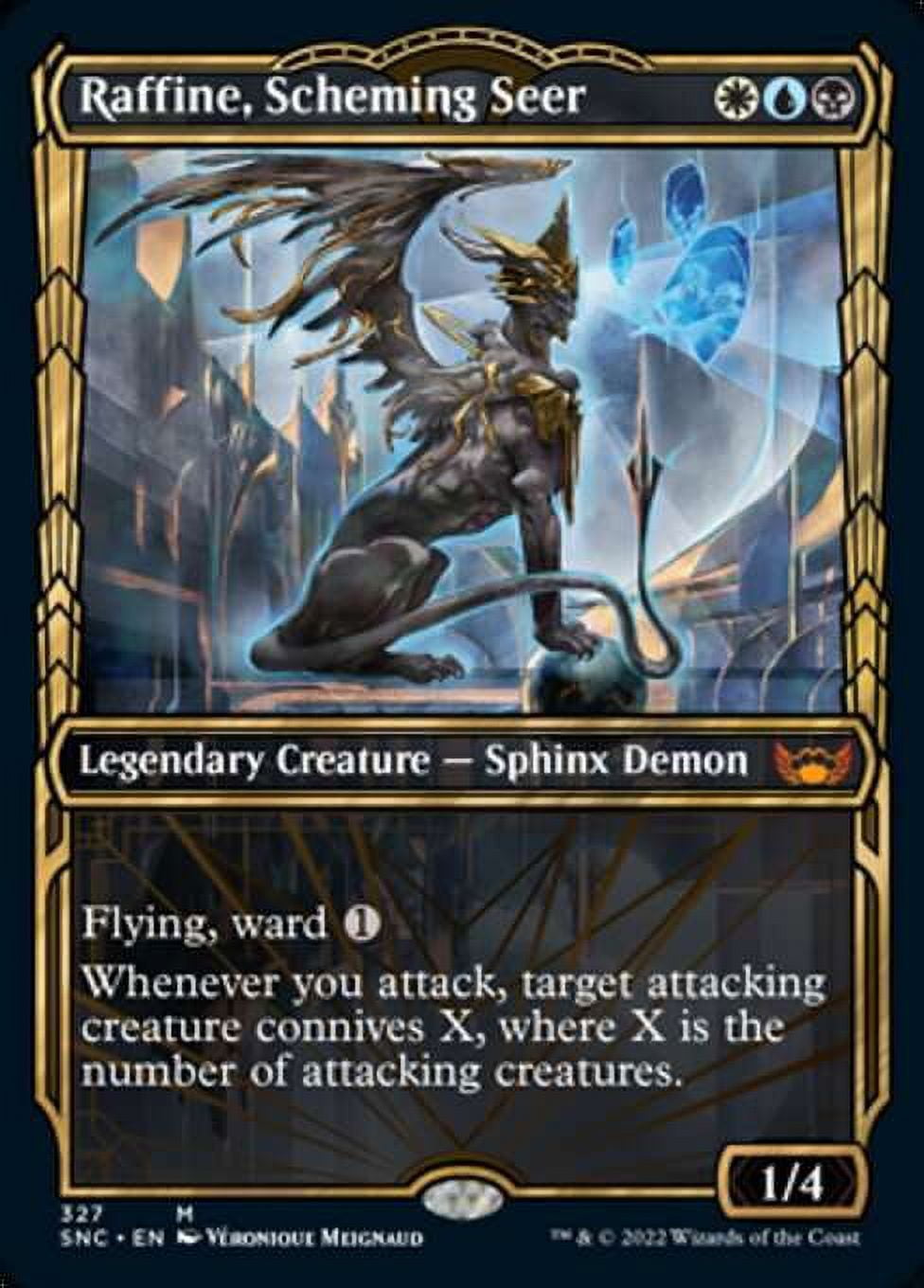 new capenna rare cards MtG Trading Card Game Streets of New Capenna Rare Riveteers Ascendancy #330  [Showcase FOIL]