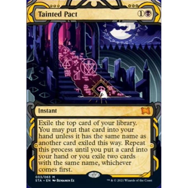 MtG Strixhaven: Mystical Archive Mythic Rare Tainted Pact #33 - Walmart.com MtG Strixhaven: Mystical Archive Mythic Rare Tainted Pact #33 - Walmart.com