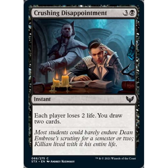 MtG Strixhaven: School of Mages Common Crushing Disappointment #68