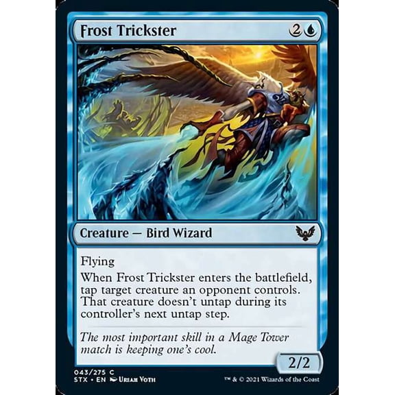 MtG Strixhaven: School of Mages Common Frost Trickster #43