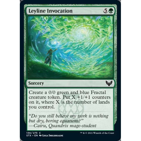 MtG Strixhaven: School of Mages Common Leyline Invocation #136