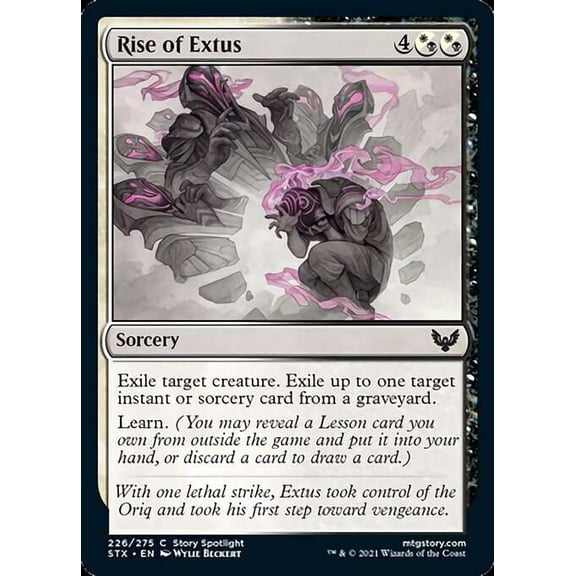 MtG Strixhaven: School of Mages Common Rise of Extus #226