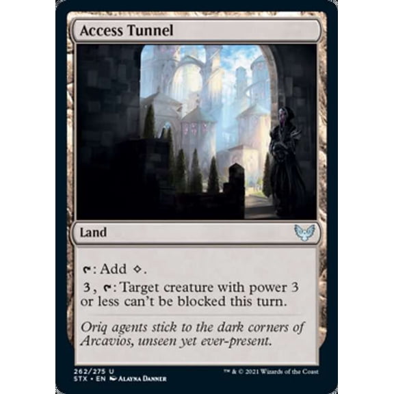 MtG Strixhaven: School of Mages Uncommon Access Tunnel #262