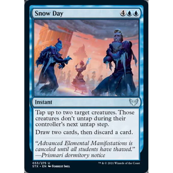 MtG Strixhaven: School of Mages Uncommon Snow Day #53