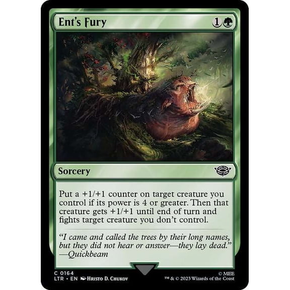 MtG Tales of Middle-Earth Common Ent's Fury #164