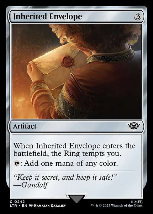 mtg tales of middle earth card prices Middle-Earth Common Inherited Envelope #242 earth (LTR) #141 Illustrated by Javier Charro Magic The Lord of the Rings: