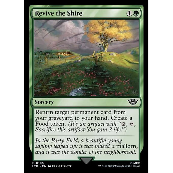 MtG Tales of Middle-Earth Common Revive the Shire #185