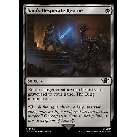 MtG Tales of Middle-Earth Common Sam's Desperate Rescue #105