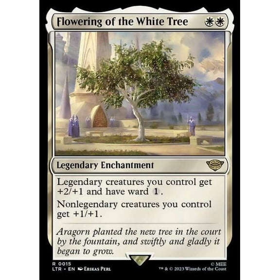 MtG Tales of Middle-Earth Rare Flowering of the White Tree #15