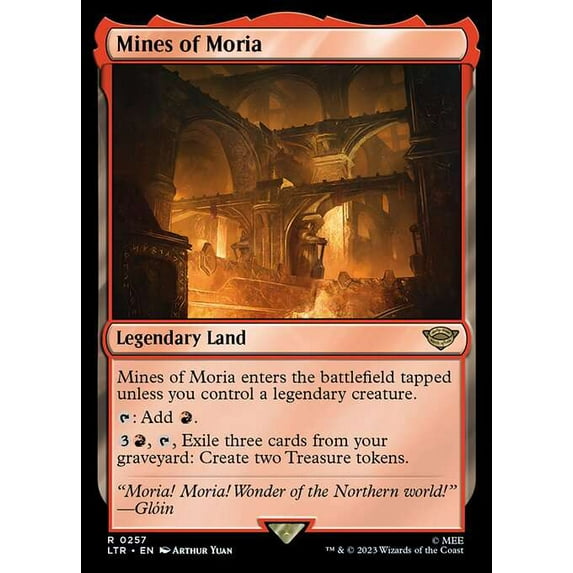 MtG Tales of Middle-Earth Rare Mines of Moria #257