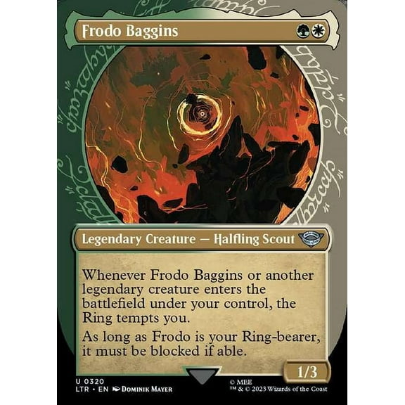 MtG Tales of Middle-Earth Uncommon Frodo Baggins (Showcase) #320