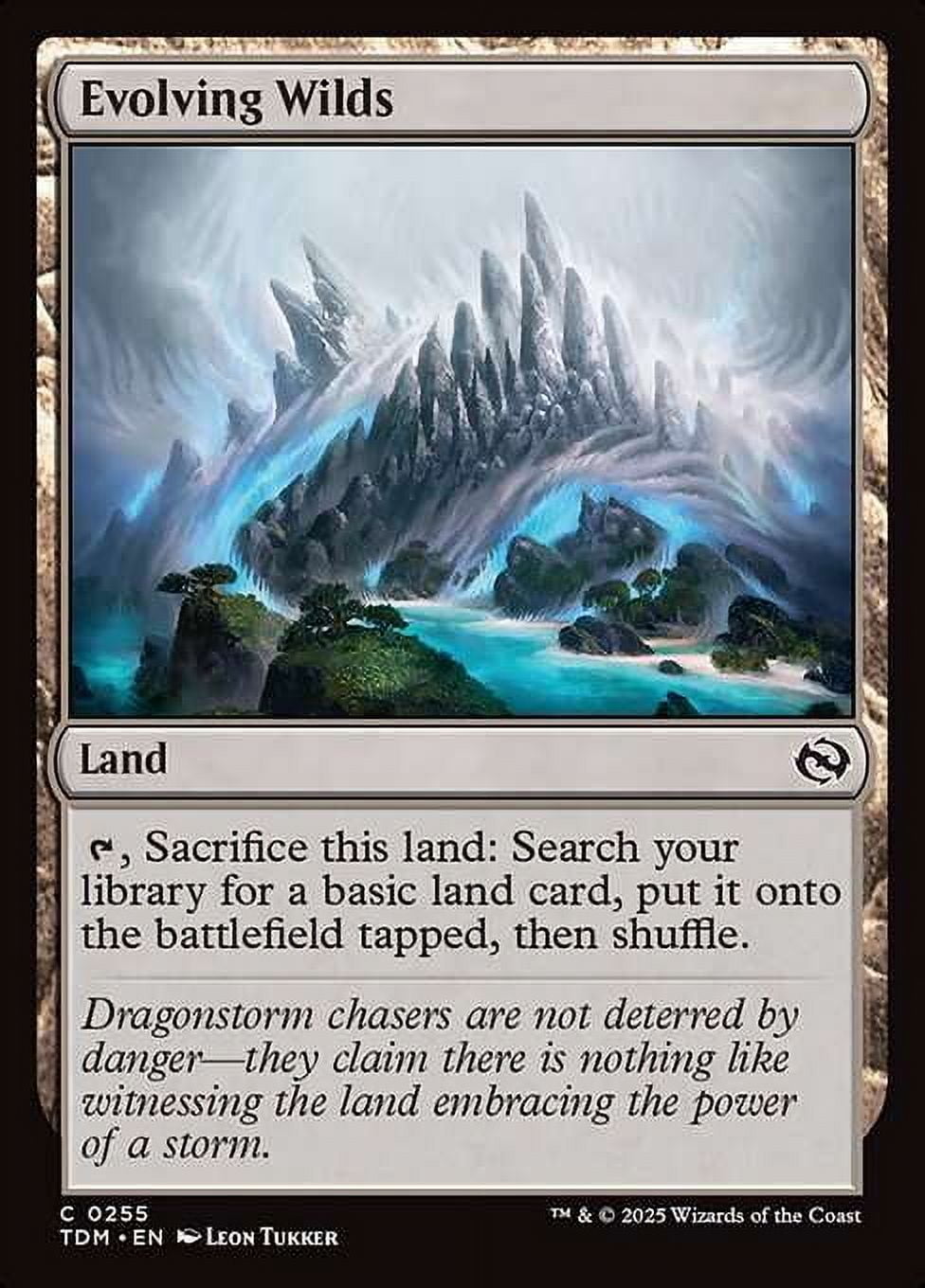 mtg cards like evolving wilds - Dark Ascension #155 (English) Its not hard to grasp that this land does not belong to us MtG Tarkir: Dragonstorm Common Evolving