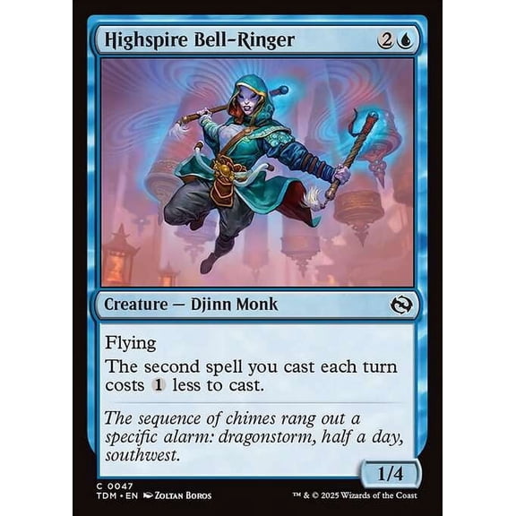 MtG Tarkir: Dragonstorm Common Highspire Bell-Ringer #47