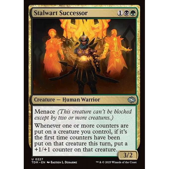 MtG Tarkir: Dragonstorm Uncommon Stalwart Successor #227