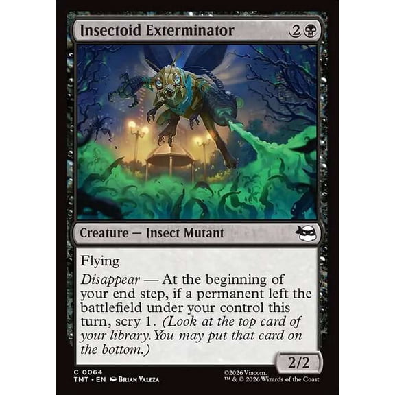 MtG Teenage Mutant Ninja Turtles Common Insectoid Exterminator #64