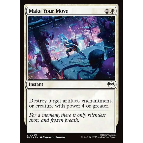 MtG Teenage Mutant Ninja Turtles Common Make Your Move #20