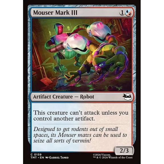 MtG Teenage Mutant Ninja Turtles Common Mouser Mark III #159