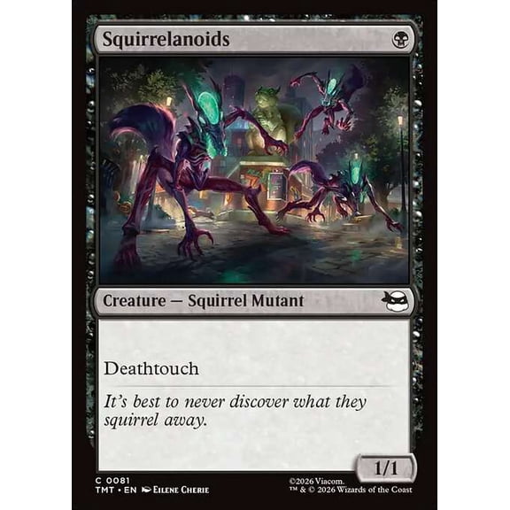 MtG Teenage Mutant Ninja Turtles Common Squirrelanoids #81