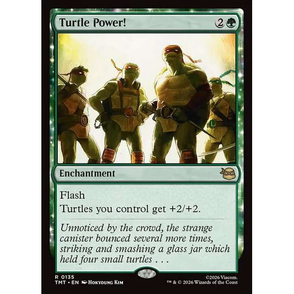 MtG Teenage Mutant Ninja Turtles Rare Turtle Power! #135