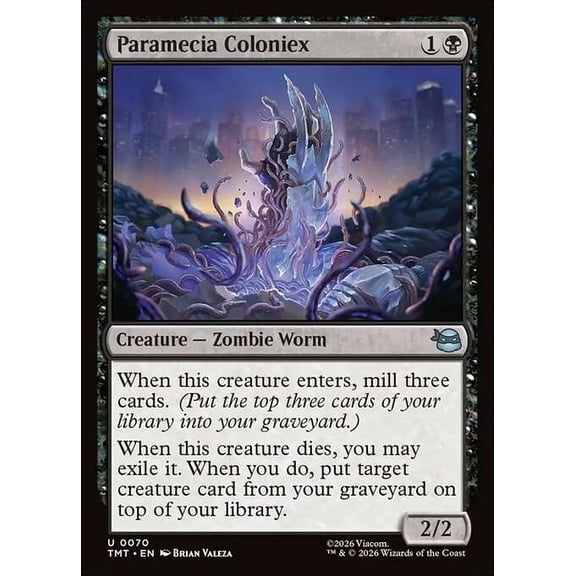 MtG Teenage Mutant Ninja Turtles Uncommon Paramecia Coloniex #70