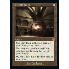 MtG The Brothers' War Retro Artifacts Mythic Rare Mystic Forge (Retro Frame) #36
