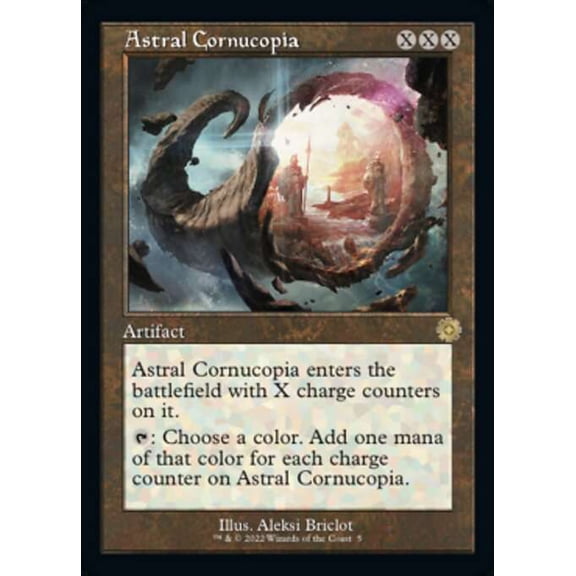 MtG The Brothers' War Retro Artifacts Rare Astral Cornucopia [Retro Frame] #5