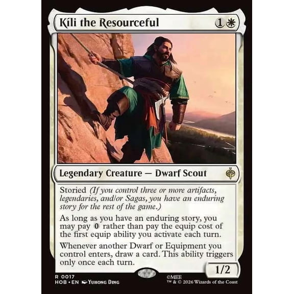 MtG The Hobbit Rare Kli the Resourceful #17