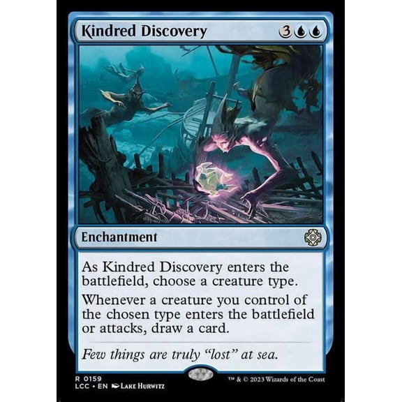 MtG The Lost Caverns of Ixalan Commander Rare Kindred Discovery #159