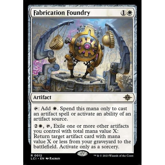 MtG The Lost Caverns of Ixalan Rare Fabrication Foundry #12